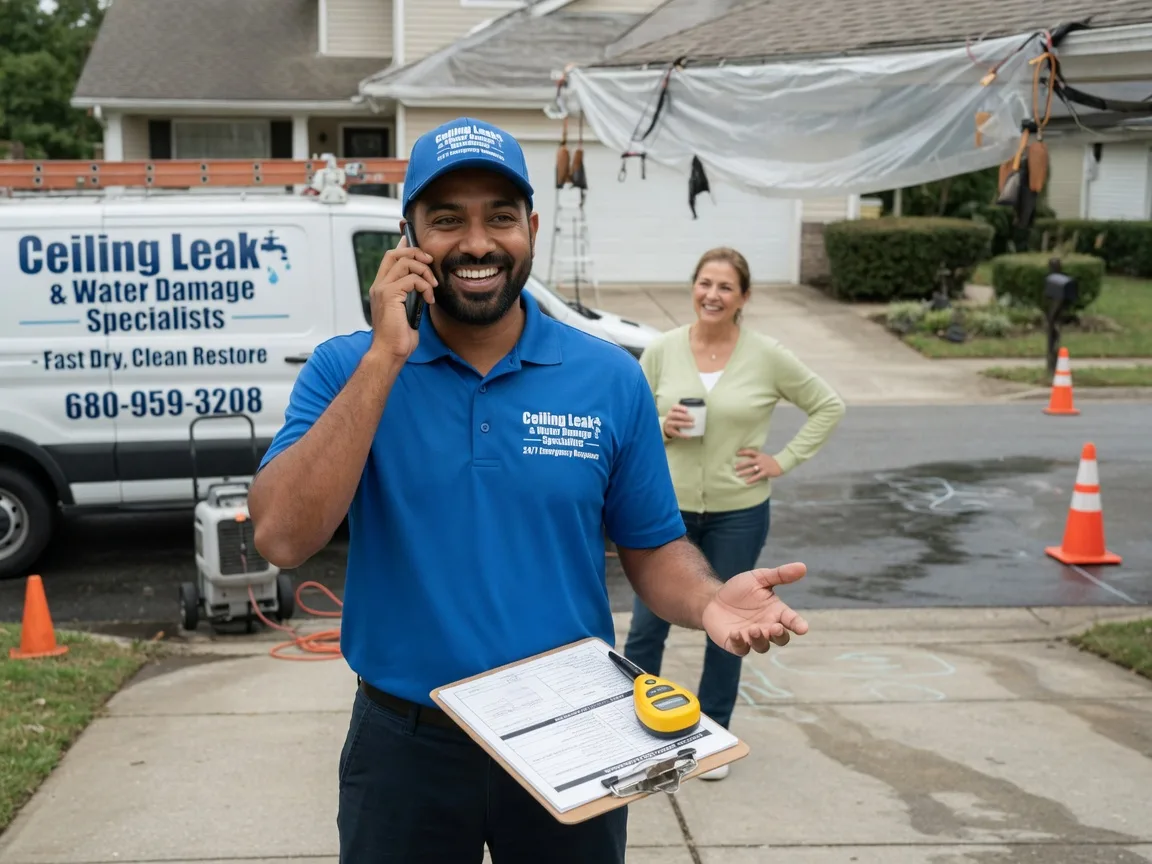 Ceiling Leak Cleanup Moatsville, WV FAQs
